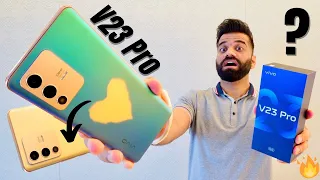 vivo V23 Pro Unboxing & First Look | Crazy Color Changing Magic | 50MP Selfie🔥🔥🔥