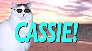 HAPPY BIRTHDAY CASSIE! - EPIC CAT Happy Birthday Song