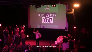 Regis vs Pijus // Freestyle MC Battle 2017 Ketvirtfinalis