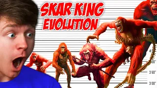 Reacting to the EVOLUTION of SKAR KING!