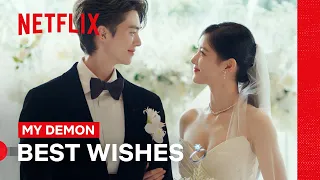 Song Kang and Kim You-jung Get Married 💍| My Demon | Netflix Philippines