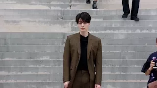 Lee Dong Wook 이동욱 - Givenchy Spring/Summer 2018 fashion show in Paris - October 1st