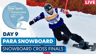 Lillehammer 2021 | Para Snowboard | Snowboard Cross finals (m/w) | WPSS Championships