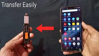 How To Transfer Files & Video Mobile To Pendrive