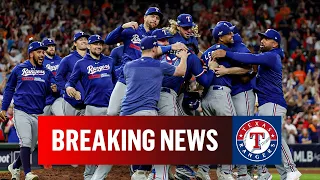 Rangers ELIMINATE Astros In Game 7 To Advance To 2023 World Series I CBS Sports