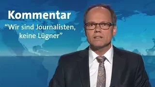 Kommentar: "Wir sind Journalisten, keine Lügner"