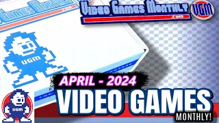 UNBOXING VIDEO GAMES MONTHLY (APRIL 2024)