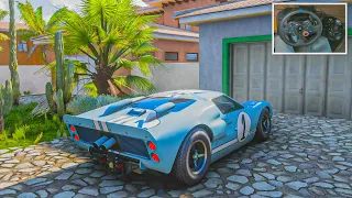 Ken Miles' 1966 Ford GT40 MKII Le Mans - Forza Horizon 5 (Logitech G29) Gameplay