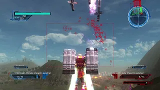 EDF 5 M79 the Missiles Cheese Utter Transcendence - Act 2 - Fencer Inferno ( Earth Defense Force 5 )