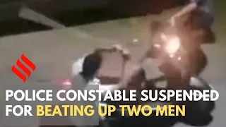 Delhi police constable suspended for beating up two men in Shahdara