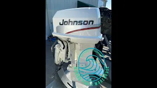 1989 Johnson 110 HP 4-Cylinder Carbureted 2-Stroke 20" (L) Outboard Motor