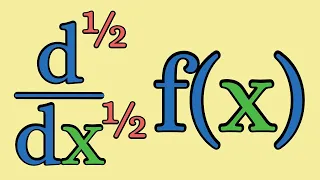 A unique approach to the half-derivative.