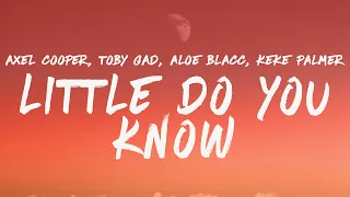 Axel Cooper x Toby Gad - Little Do You Know (Lyrics) feat. Aloe Blacc & Keke Palmer