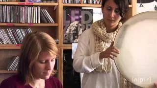 Marketa Irglova & Aida Shahghasemi  performing live at NPR Music Tiny Desk Concert