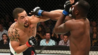 Robert Whittaker Gets the KO in First UFC Main Event | UFC Throwback