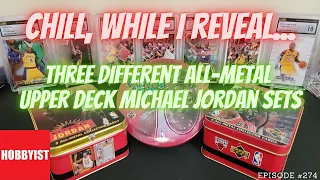 Three Michael Jordan All-Metal Upper Deck Card Sets! (Back to the 90's!!!)