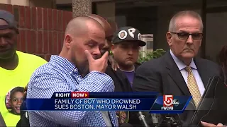 Family whose son drowned files wrongful death suit