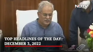 Top Headlines Of The Day: December 3, 2022