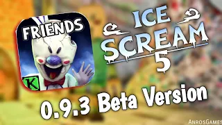 Ice Scream 5 Beta Version - Main Menu Fanmade