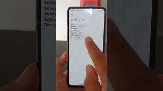 Redmi battery info health check | #viral #redmi