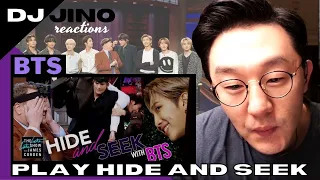 DJ REACTION to KPOP - BTS HIDE AND SEEK