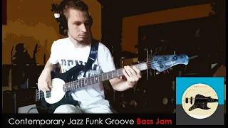 Contemporary Jazz Funk Groove Bass Jam daniB5000