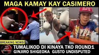 Breaking: Casimero PINAMAGA kamay Ng Bagong Cutman,Tumalikod Sa BodyShot Ni Noynay,Target Undisputed