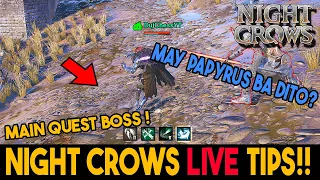 NIGHT CROWS LIVE 56! Hirap ng boss dito!