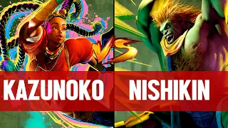 【SF6】KAZUNOKO(KIMBERLY) vs NISHIKIN(BLANKA) ▰ Street Fighter 6 | High Level Gameplay