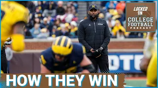 Michigan Football w/Sherrone Moore might have ONE way to win--is that ok? l College Football Podcast