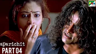 Aparichit | Vikram, Sadha, Vivek, Prakash Raj, Nassar | Hindi Dubbed Movie | Part 04