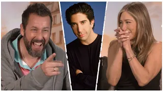 "I Wanted To Be Ross!" Adam Sandler Tells Jennifer Aniston His Dream FRIENDS Role | INTERVIEW