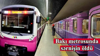 Bakı metrosunda faciə: Metropolitenin əməkdaşı vəfat etdi