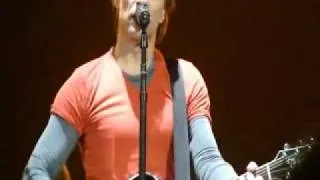 BON JOVI Superman Tonite Acoustic Toronto 2011