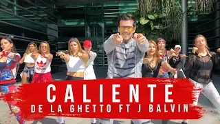 Caliente - De La Ghetto ft J Balvin by Cesar James Zumba Cardio Extremo Cancun