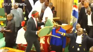 Not a pub brawl: Uganda MPs have punch-up in parliament