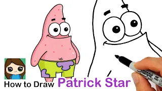 How to Draw Patrick Star | SpongeBob SquarePants