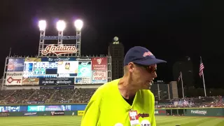 Cleveland Indians Beer Vendor