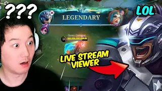 Pro Johnson player!? the Viewer Shocks Stream | Mobile Legends