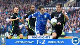 Sheffield Wednesday 1 Brighton & Hove Albion 2 | Extended highlights | 2016/17