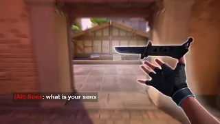 Can't aim? dont use this sens.