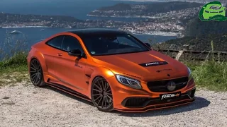 Mercedes AMG S63 Coupe by Fostla with 740 hp