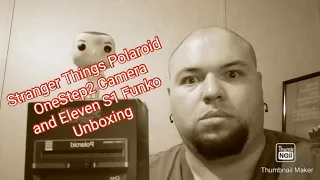 Stranger Things Polaroid One Step2 Camera and Eleven S1 Funko Pop Unboxing