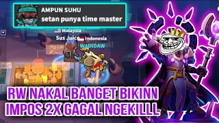 Raja Waktu Bikin Impos Nangis!!! 2x Ngekill Digagalin Terus Sama RW😂 - Super Sus Indonesia