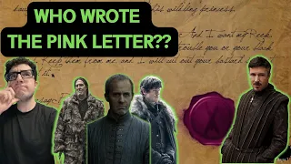 Who wrote the Pink Letter??!! Winds of Winter/ASOIAF Theories and Predictions