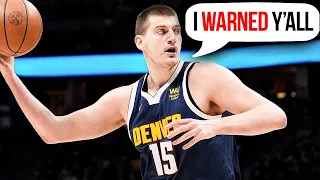 Nikola Jokic Just Punched The NBA In The Throat