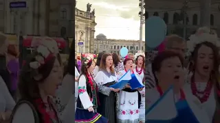 ПОПУРІ УКРАЇНСЬКИХ НАРОДНИХ ПІСЕНЬ | UKRAINIAN CHOIR VOLIA | CHOR WOLJA | LIVE IN DRESDEN 5.09.2022