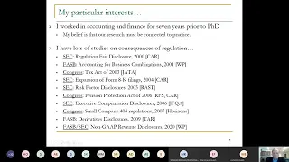 Online seminar with Prof.John Campbell "Do managers bias forecasts in response to current earnings ?