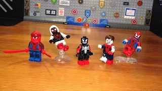 Lego Spider-Man Variants Customs