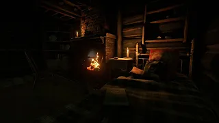 Spend an evening in the Deer Cottage - Relaxing RDR2 cabin ambience